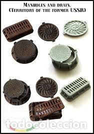 Maquetas: EVOLUTION MINIATURES - TAPAS DE ALCANTARILLAS 1/35 35003 - Foto 2