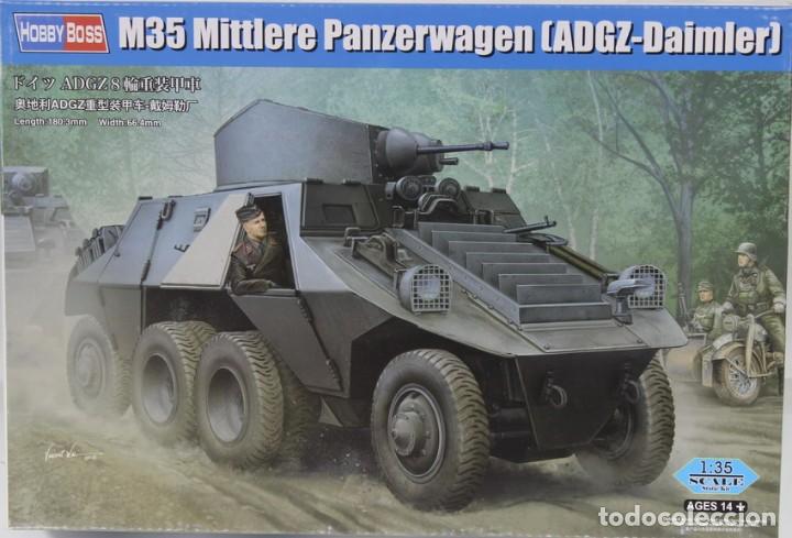 Maquetas: Maqueta veh&iacute;culo blindado M35 Panzerwagen ADGZ &ndash; Daimler, ref. 83889, 1/35, Hobby Boss
