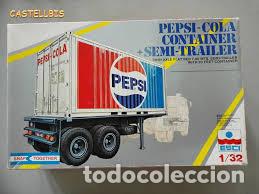 Maquetas: ESCI - PEPSI COLA CONTAINER + SEMIREMOLQUE 1/32 5309 - Foto 1
