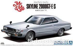 Maquetas: AOSHIMA - NISSAN SKYLINE 2000 GT-E.S 1/24 52 - Foto 1