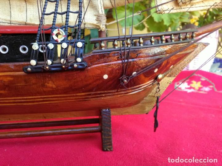 Maquetas: Maqueta de barco antiguo de madera - Foto 4 - 215744918
