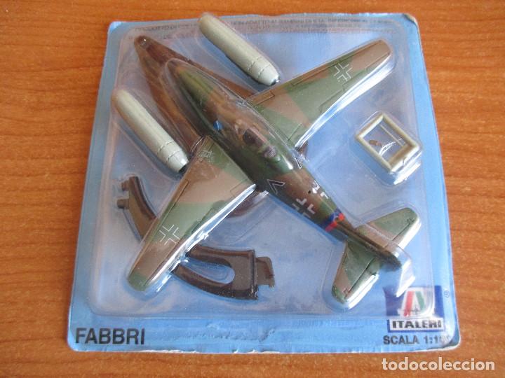 Maquetas: RBA: AVIONES Y HELICOPTEROS: MAQUETA EN METAL ITALERI ESCALA 1/100 : MODELO AVION ME-262 SCHWALBE