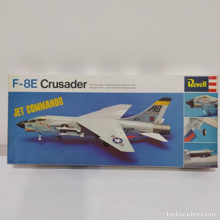 Maquetas: F-8E Crusader jet commando 1/72. Revell. Nuevo - Foto 1