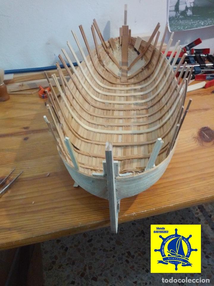 Maquetas: Barca Maqueta Artesanal - Foto 3