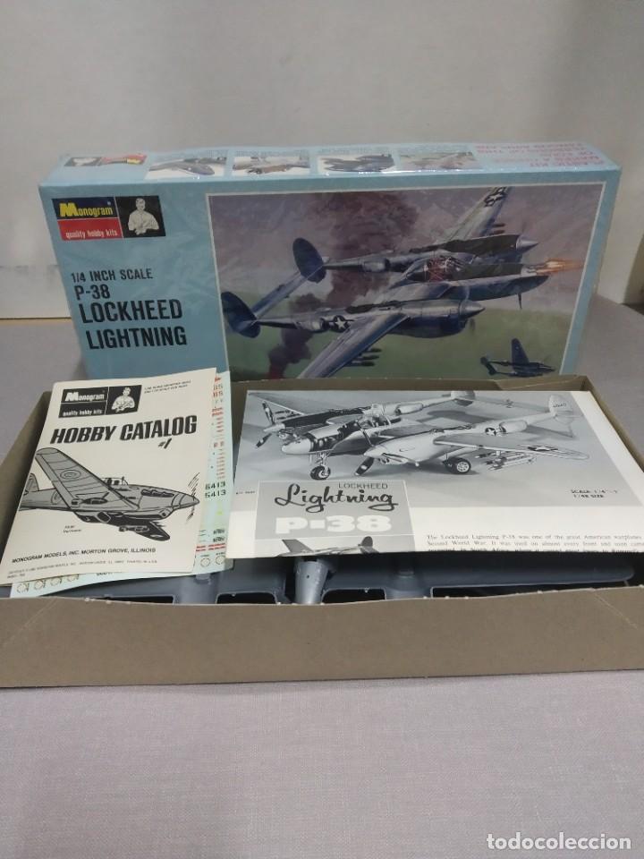 Maquetas: Lockheed lightning Monogram , escala 1/4 Nuevo. - Foto 2