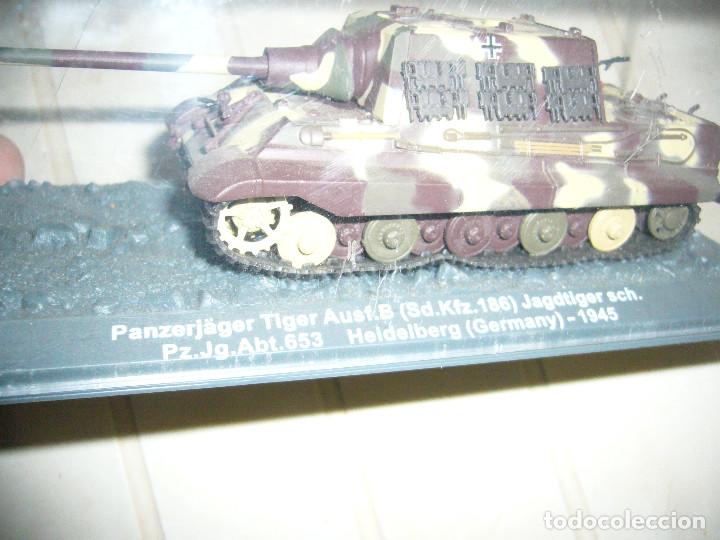 Maquetas: PANZERJAGER TIGER AUSF. B DE EDICIONES ALTAYA - Foto 2