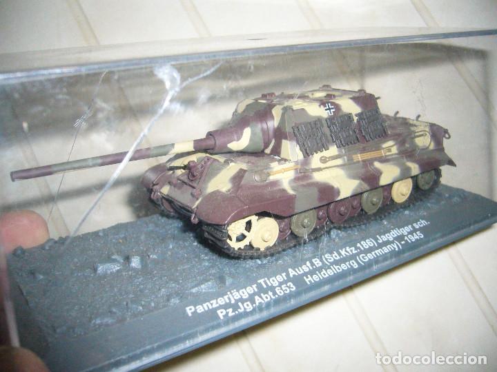 Maquetas: PANZERJAGER TIGER AUSF. B DE EDICIONES ALTAYA - Foto 3