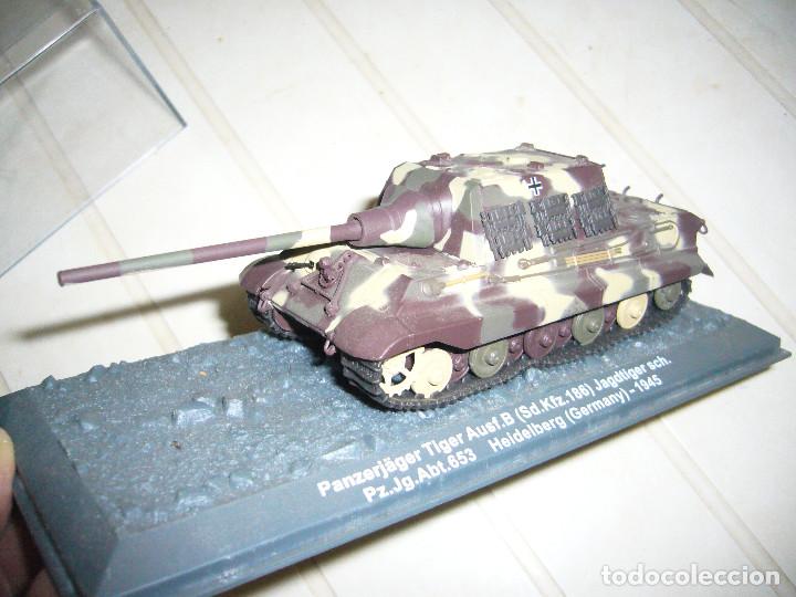 Maquetas: PANZERJAGER TIGER AUSF. B DE EDICIONES ALTAYA - Foto 5