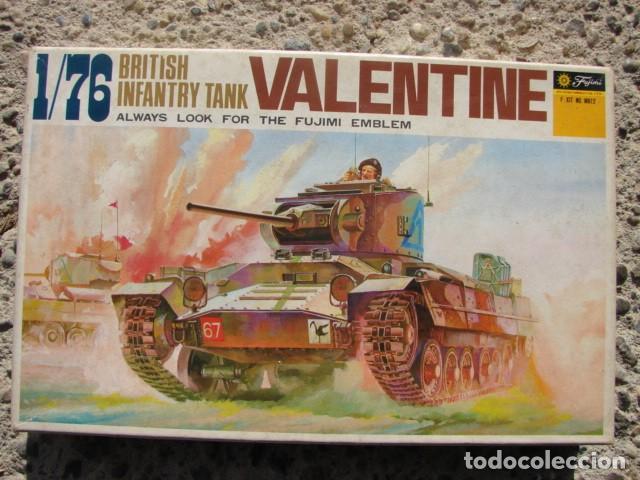 Maquetas: TANQUE BRITISH VALENTINE A ESC. 1/76 - FUJIMI - Foto 1