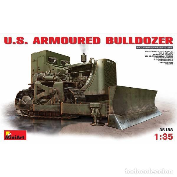 Maquetas: US Armoured Bulldozer 1/35 MINIART - Foto 1