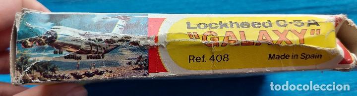 Maquetas: Avion Galaxy. Maqueta Comando Jemsa Lockheed C.5A, ref 408. Escala 1/480 - Foto 6