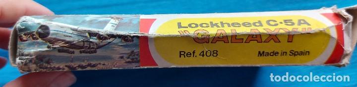 Maquetas: Avion Galaxy. Maqueta Comando Jemsa Lockheed C.5A, ref 408. Escala 1/480 - Foto 8