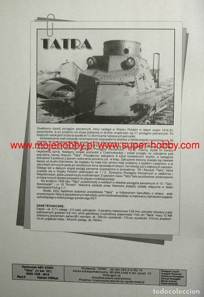 Maquetas: Recortable tatra GPM 0161 Escala 1:25 - Foto 2