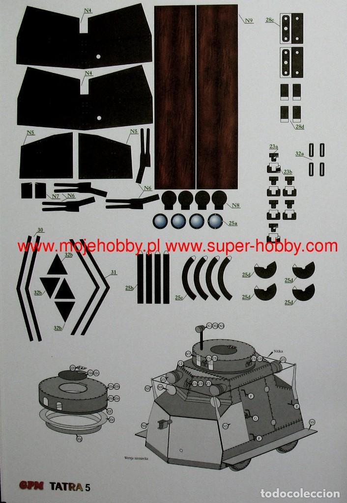 Maquetas: Recortable tatra GPM 0161 Escala 1:25 - Foto 9