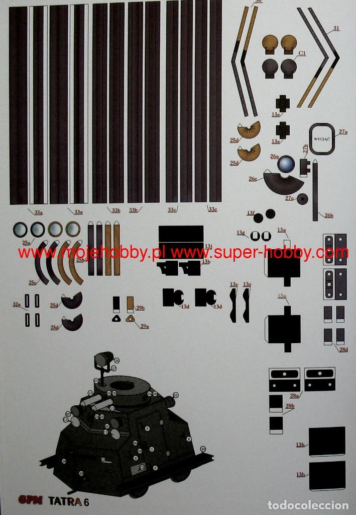 Maquetas: Recortable tatra GPM 0161 Escala 1:25 - Foto 10