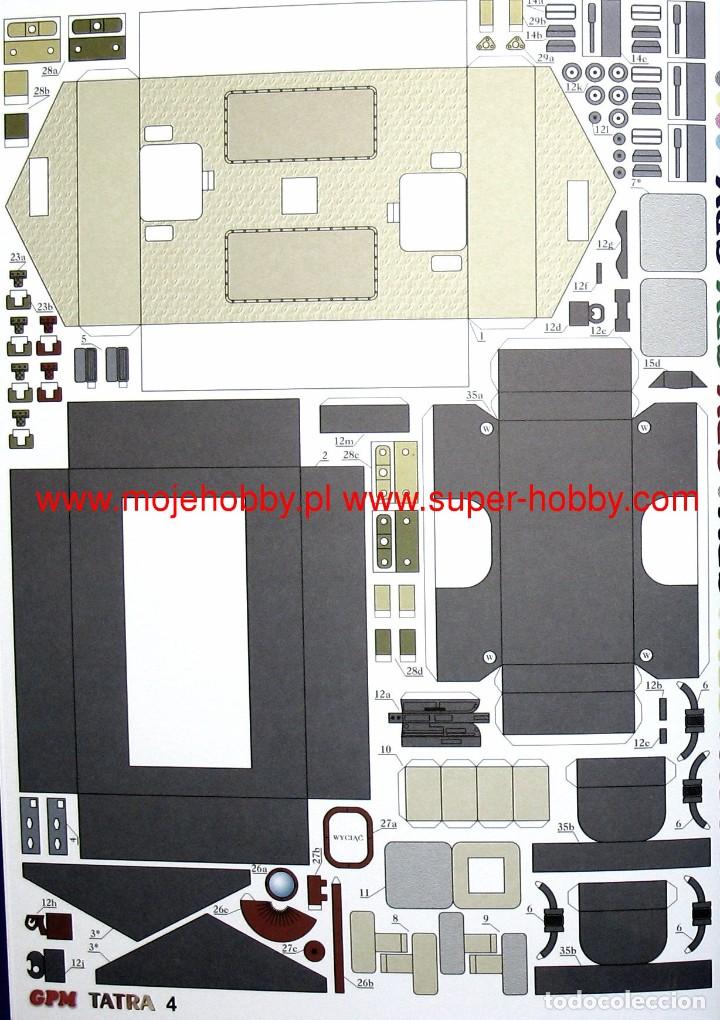 Maquetas: Recortable tatra GPM 0161 Escala 1:25 - Foto 11