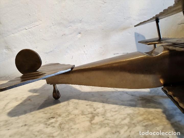 Maquetas: AVIONETA ART DECO ACERO INOX - Foto 5