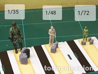 Maquetas: JERRYCANS U.S.A 1/48 15 UNIDADES - Foto 2