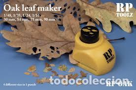 Maquetas: RP TOOLS - TROQUELADORA DE HOJAS MODELO OAK PARA VARIAS SCALAS - Foto 1
