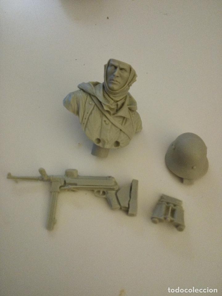 Maquetas: WWII BUSTO 1/10 GERMAN SS WINTER RESINA - Foto 2
