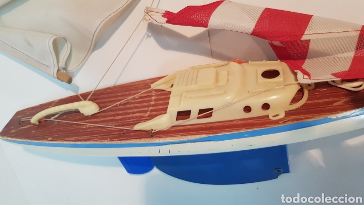 Maquetas: VELERO BALANDRE NAVEGABLE DE 40 CM GINER - Foto 5