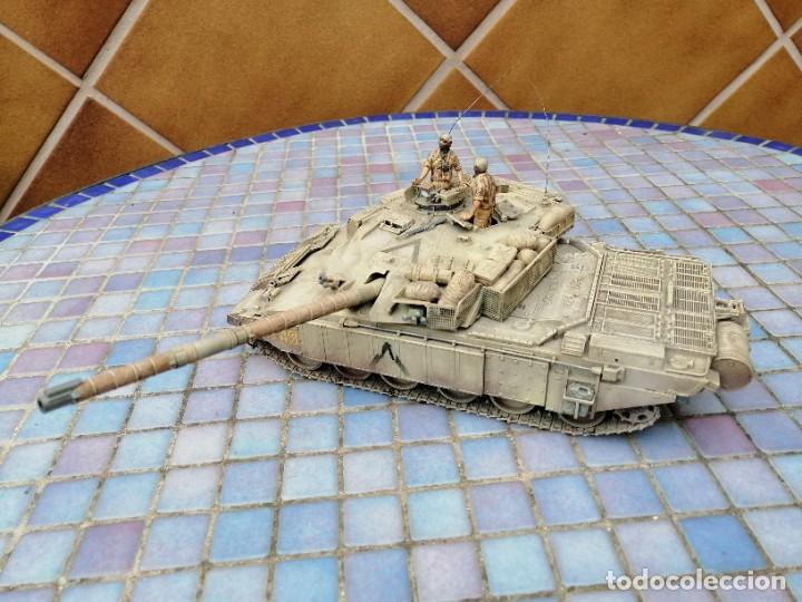 Maquetas: CARRO DE COMBATE CHALLENGER brit&aacute;nico - Foto 24