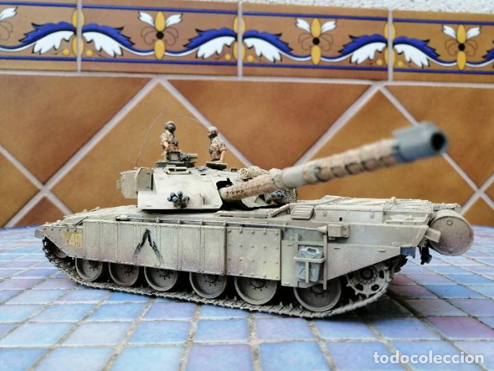 Maquetas: CARRO DE COMBATE CHALLENGER brit&aacute;nico - Foto 1
