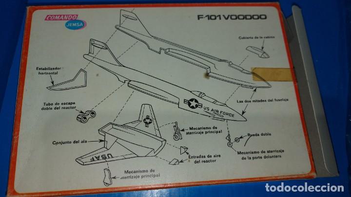 Maquetas: AVION COMANDO JEMSA - F-101 - US AIR FORCE - Foto 3