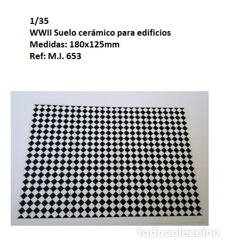 Maquetas: WWII SUELO CERAMICO PARA EDIFICIOS 1/35 ACCESORIOS DIORAMA - Foto 1