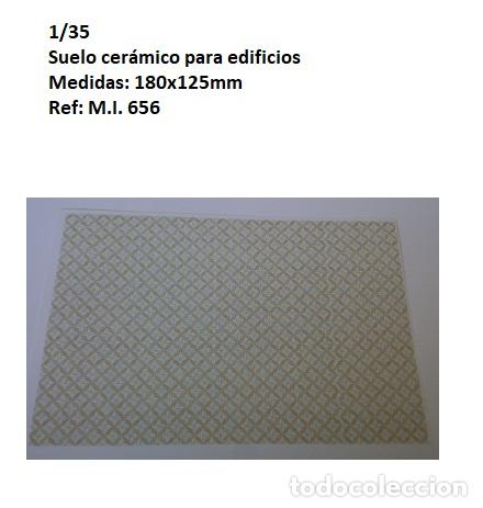 Maquetas: WWII SUELO CERAMICO PARA EDIFICIOS 1/35 ACCESORIOS DIORAMA - Foto 1