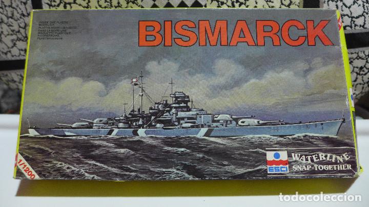 Maquetas: BISMARCK - ESCALA 1/1200 ESCI 415 - Foto 1