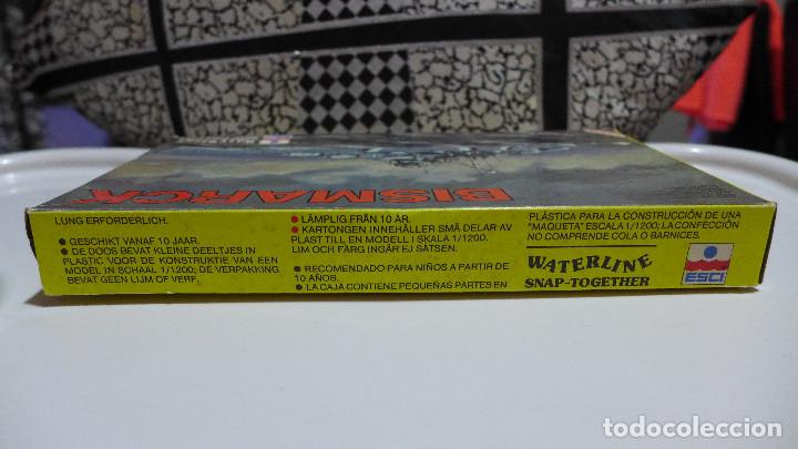 Maquetas: BISMARCK - ESCALA 1/1200 ESCI 415 - Foto 3