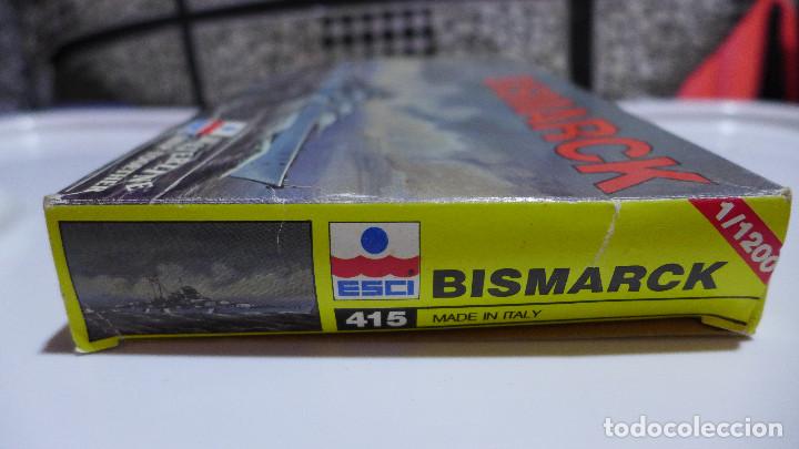 Maquetas: BISMARCK - ESCALA 1/1200 ESCI 415 - Foto 4