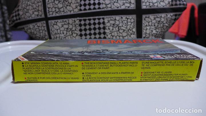 Maquetas: BISMARCK - ESCALA 1/1200 ESCI 415 - Foto 5