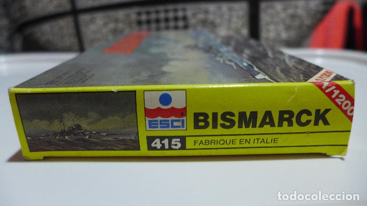 Maquetas: BISMARCK - ESCALA 1/1200 ESCI 415 - Foto 6