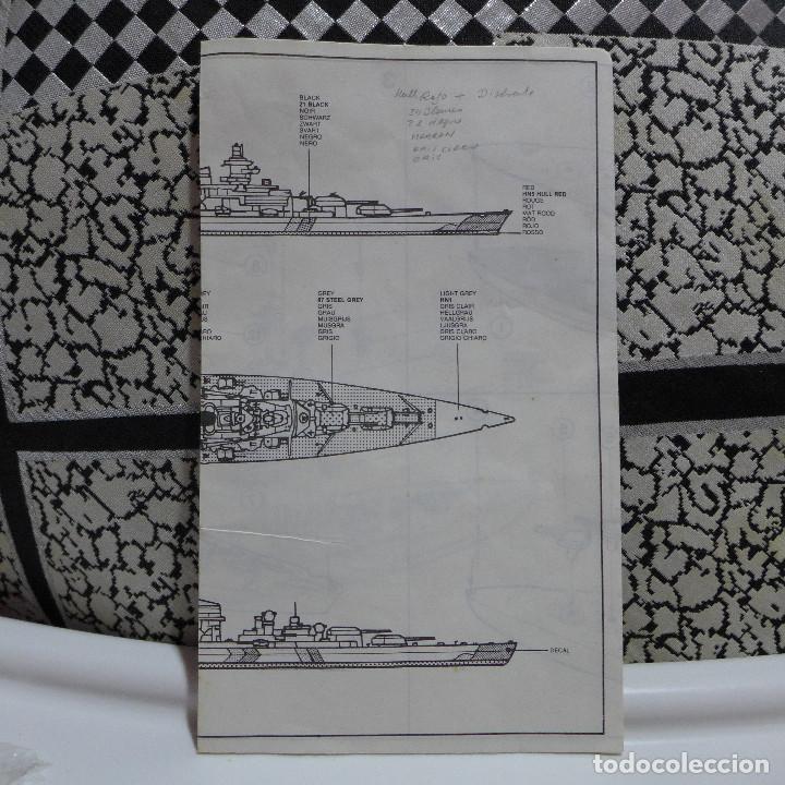Maquetas: BISMARCK - ESCALA 1/1200 ESCI 415 - Foto 9