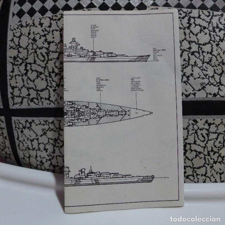 Maquetas: BISMARCK - ESCALA 1/1200 ESCI 415 - Foto 8