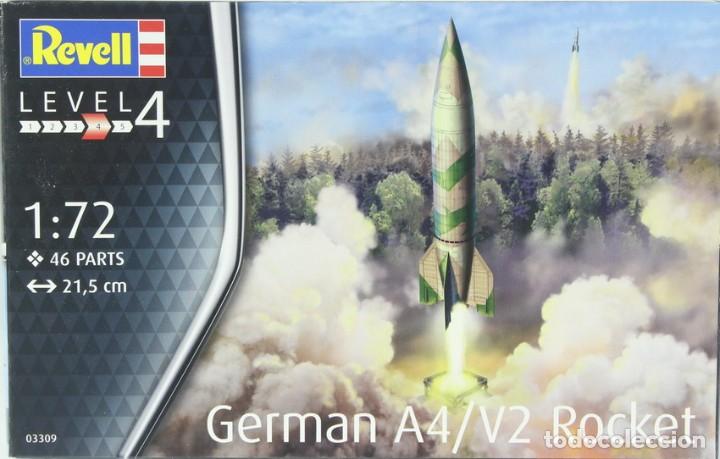 Maquetas: Maqueta cohete A4-V2, ref. 03309, 1/72, Revell - Foto 1
