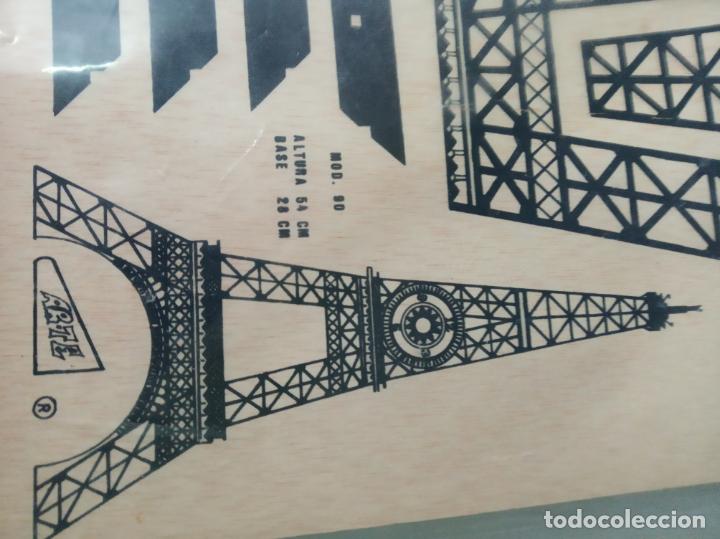 Maquetas: MAQUETA MADERA-TORRE EIFFEL-DE ARTE - Foto 5