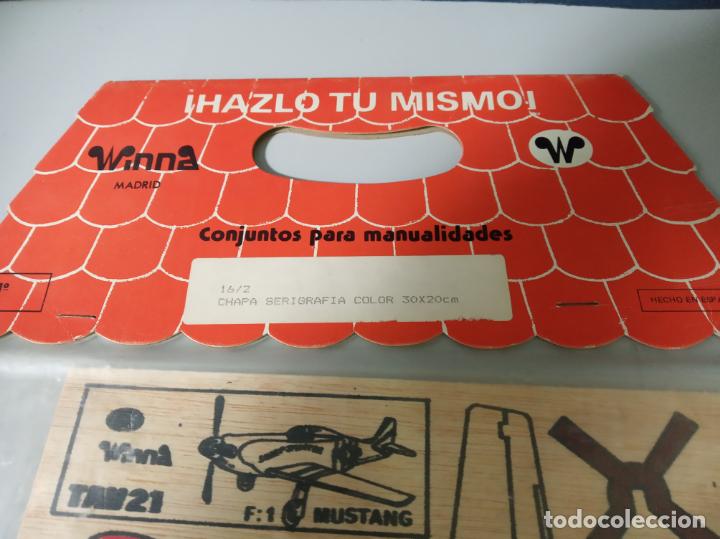 Maquetas: MAQUETA CHAPA MADERA-MARCA WINNA-ELICOPTERO - Foto 3