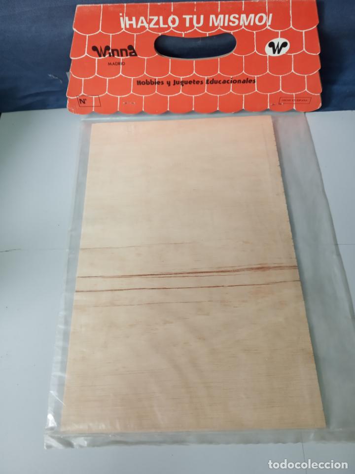 Maquetas: MAQUETA CHAPA MADERA-MARCA WINNA-ELICOPTERO - Foto 5