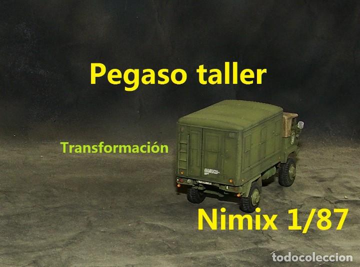 Maquetas: Pegaso taller, Nimix 1/87 modificado - Foto 3