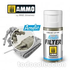 Maquetas: AMMO - ACRILIC FILTER medium grey AMIG0805 - Foto 1