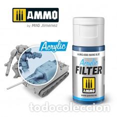 Maquetas: AMMO - ACRILIC FILTER FRENCH BLUE AMIG0807 - Foto 1