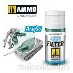 Maquetas: AMMO - ACRILIC FILTER TURQUOISE AMIG0809 - Foto 1