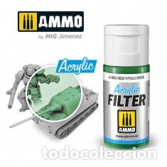 Maquetas: AMMO - ACRILIC FILTER OLIVE DRAB AMIG0814 - Foto 1