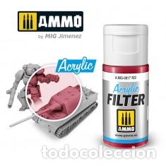 Maquetas: AMMO - ACRILIC FILTER RED AMIG0817 - Foto 1