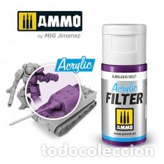 Maquetas: AMMO - ACRILIC FILTER VIOLET AMIG0819 - Foto 1