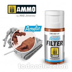 Maquetas: AMMO - ACRILIC FILTER CLAY AMIG0820 - Foto 1
