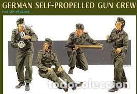 Maquetas: DRAGON - GERMAN SELF-PROPELLED GUN CREW 1/35 6367 - Foto 1